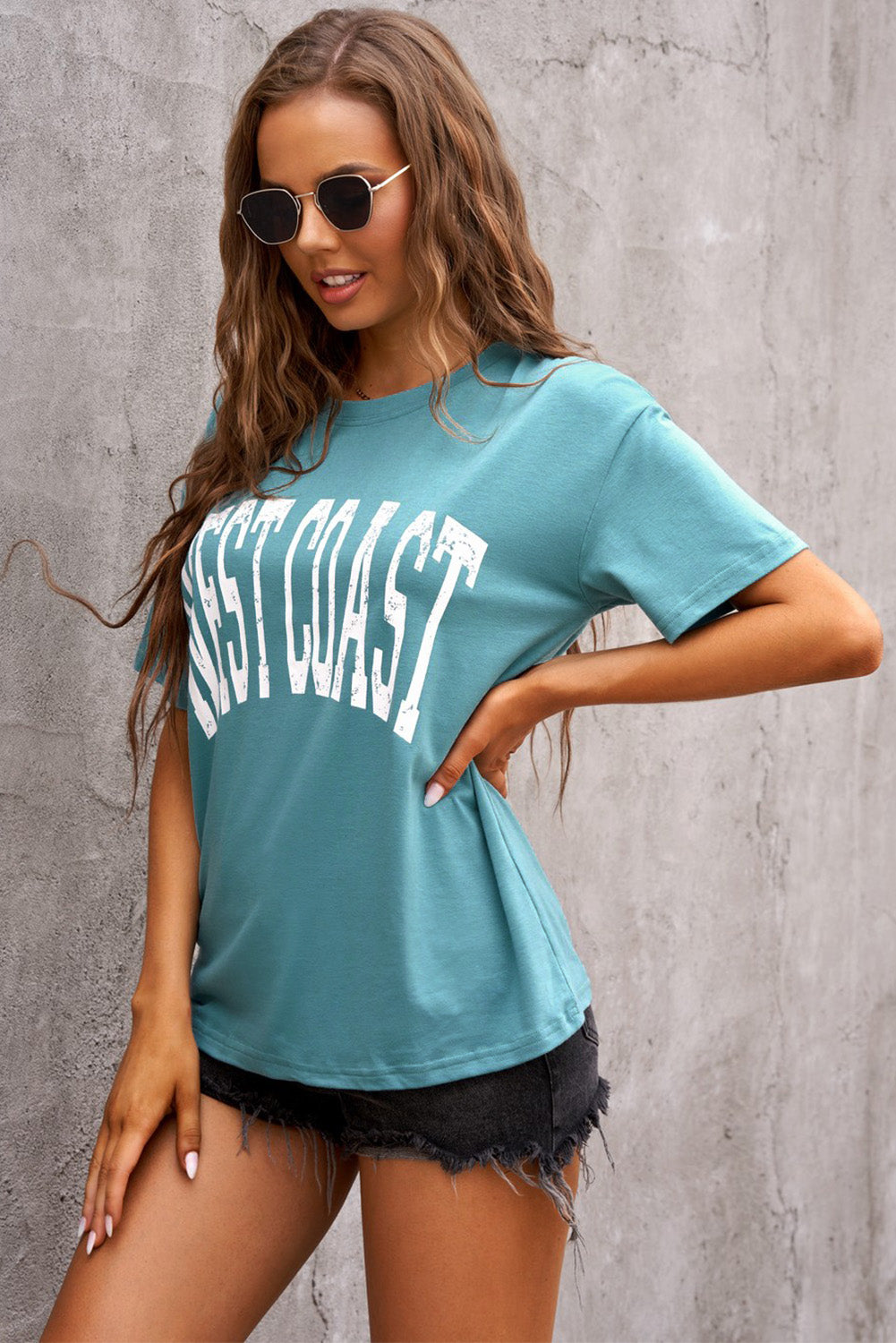 West Coast Graphic Oversize Tee